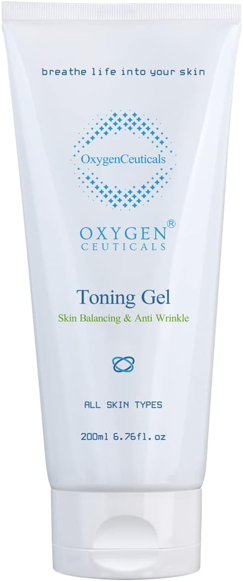 Toning Gel 200ml | Anti-aging Gel Toner for Skin Firming and Toning | pH Balancing Anti Wrinkle Toner for face & body 6.76 oz