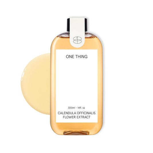 ONE THING Calendula Officinalis Flower Extract | Hydrating Soothing Vegan Toner for Smooth Soft Facial Skin | Korean Skin Care (10.14 fl. oz)