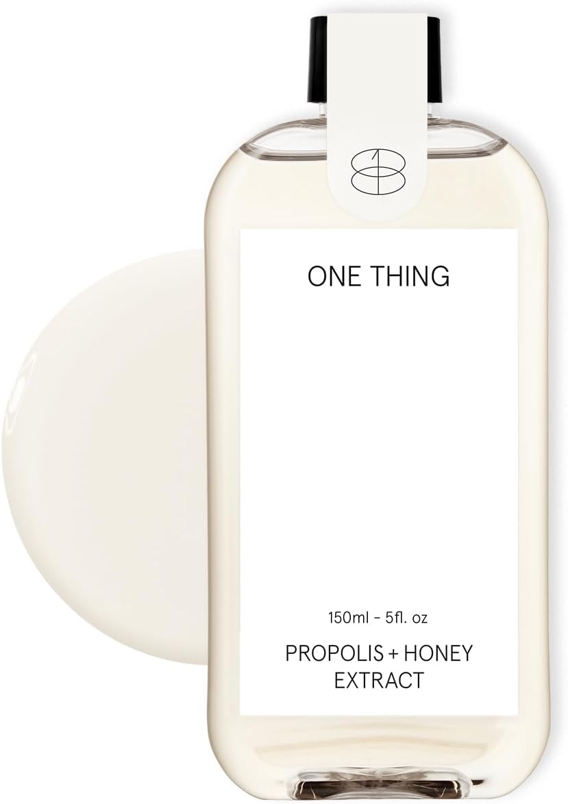 ONE THING Propolis + Honey Extract Toner 5 fl. oz. | Soothing & Hydrating Essence for Sensitive Skin | Brightening, Barrier Relief | Korean Skin Care