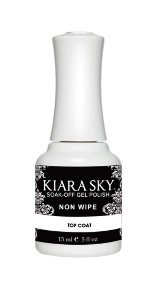 Kiara Sky Professional Nails Soak Off Gel Polish 0.5 fl oz (Top Coat NON WIPE)