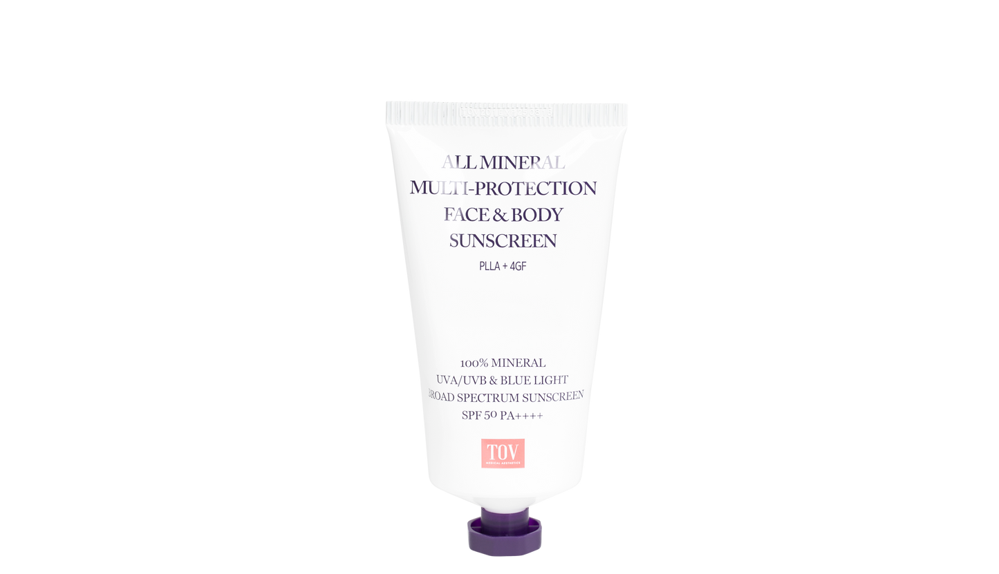 HOUSE OF PLLA® All Mineral Multi-Protection Face & Body Sunscreen 50ml Retail $76