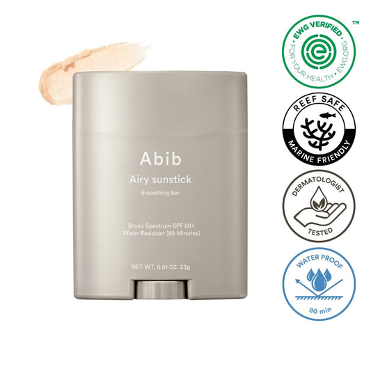 [NEW] Abib Airy Sunstick Smoothing Bar SPF50+