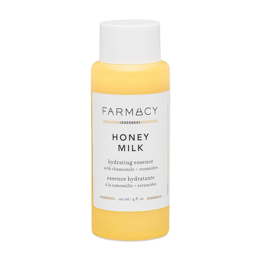 Farmacy Honey Milk Hydrating Essence with Ceramides - Face Primer Replenishes Moisture Barrier, Smooths Wrinkles & Boosts Elasticity