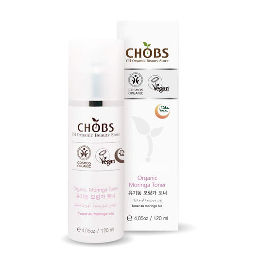 CHOBS Moringa Toner, Facial Toner with Organic Moringa Leaf Extract, Recommended for Sensitive Skin, All skin types, Maintain Skin pH-Balance, Purify Skin, K-Beauty, Moisturizing, 4.05 Fl Oz(Pack of1)