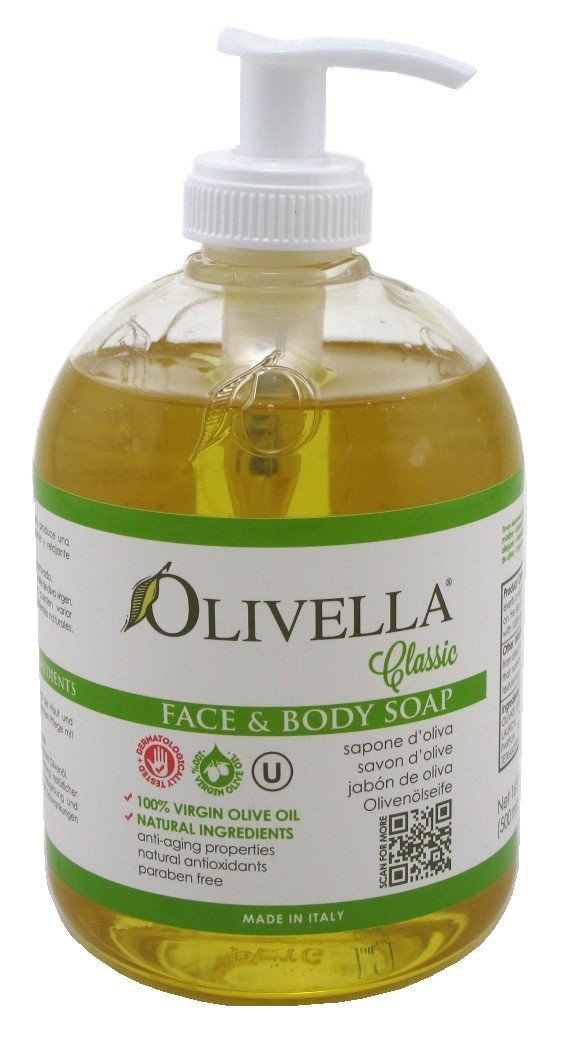Olivella Liquid Soap 16.9 Ounce (2 Pack)
