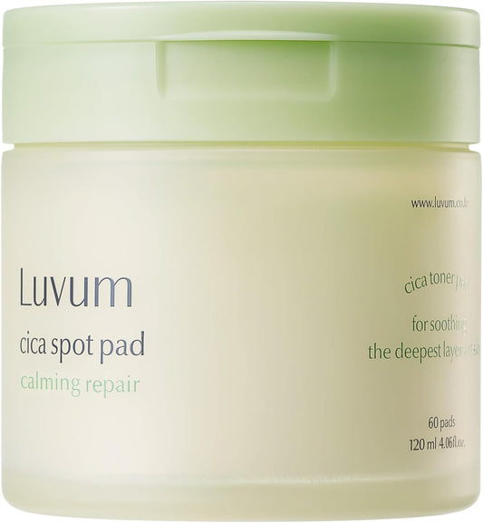 Centella Toner Pads - Advanced Calming & Soothing - Hydrating Toner Formula - Korean Skin Care Calming Solution for Sensitive Skin, 60 Pads