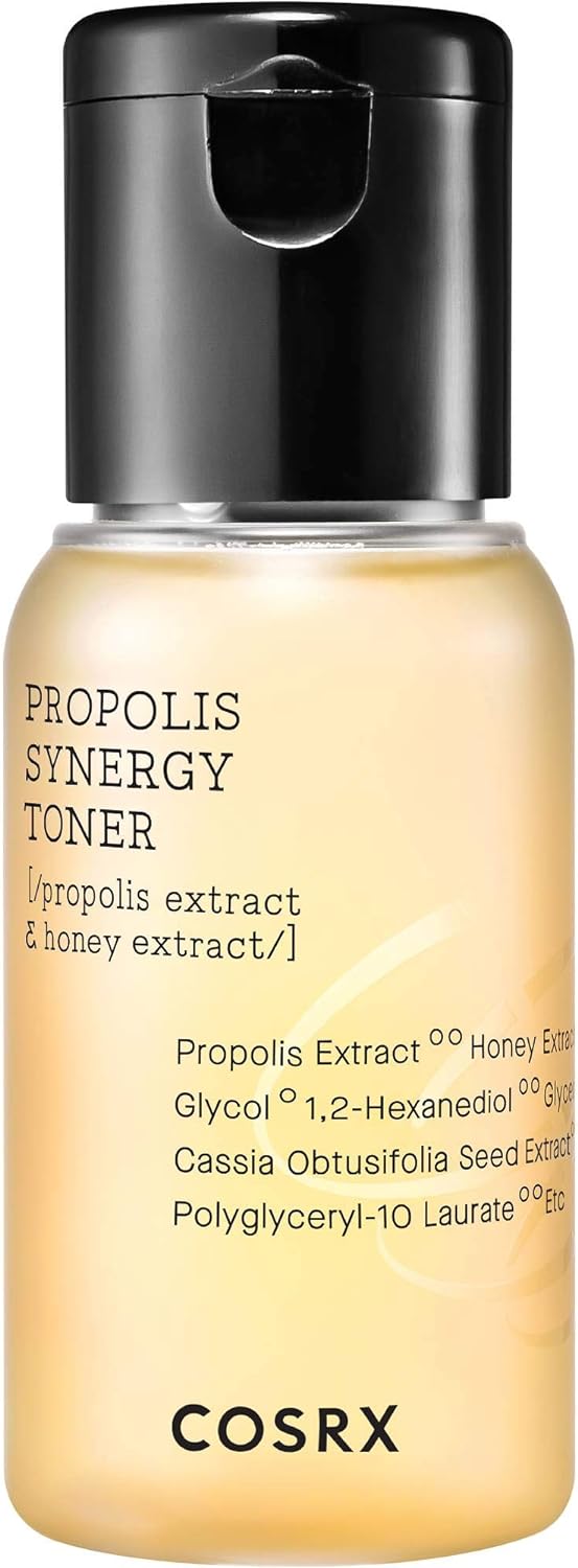 COSRX Full Fit Propolis Synergy Toner, 50ml / 1.69 fl.oz | Propolis 72.6% | Korean Skin Care, Paraben Free