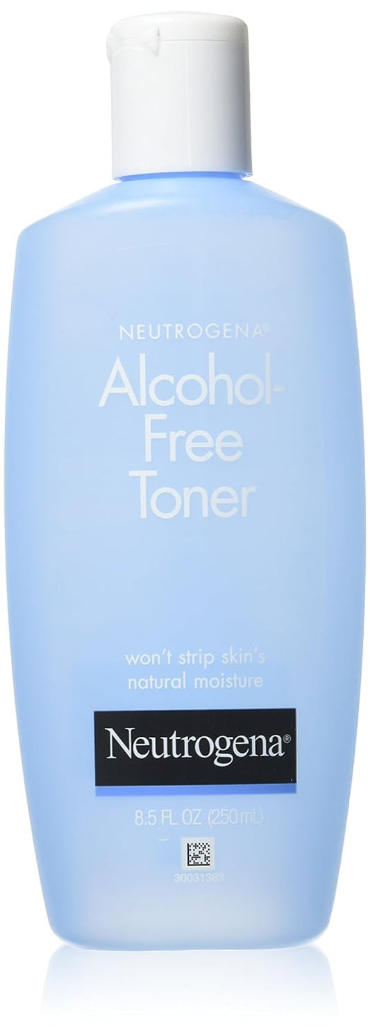 Neutrogena Oil- and Alcohol-Free Facial Toner, with Hypoallergenic Formula, 8.5 fl. oz (Pack of 2)
