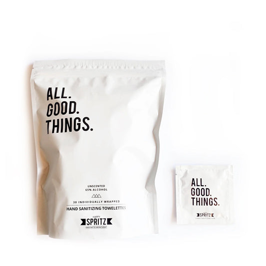 All Good Things- Hand Sanitizing Towelettes