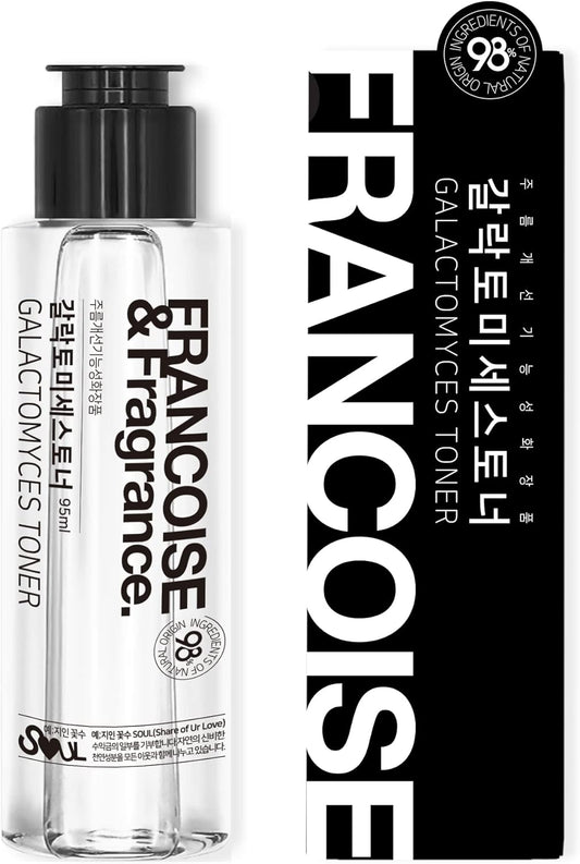 Organic Natural Elasticity Skin Nutrition Supply Skin Glow Face Care by Nature Toner for Women and Men Elasticity Improvement, Inner Moisture, Skin Texture, Skin Tone (Galactomyces-Toner 3.2fl oz)