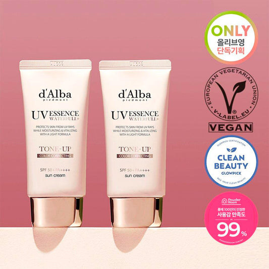 d'Alba Waterfull Tone Up Sun Cream Duo (50mL + 50mL)