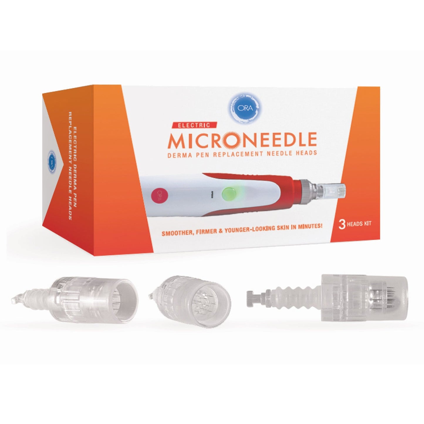 ORA Electric Microneedle Roller Derma Pen Replacement Heads