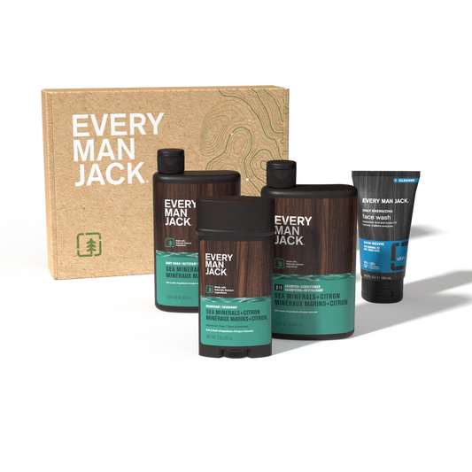 Every Man Jack - Men's Gift Set - Sea Salt, Each