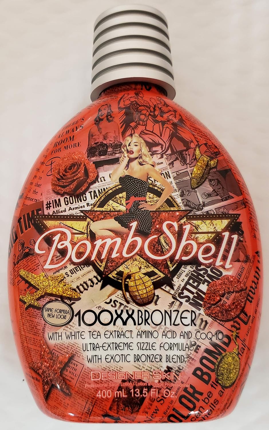 Designer Skin BombShell, 100XXBronzer, 13.5-Ounce Bottle
