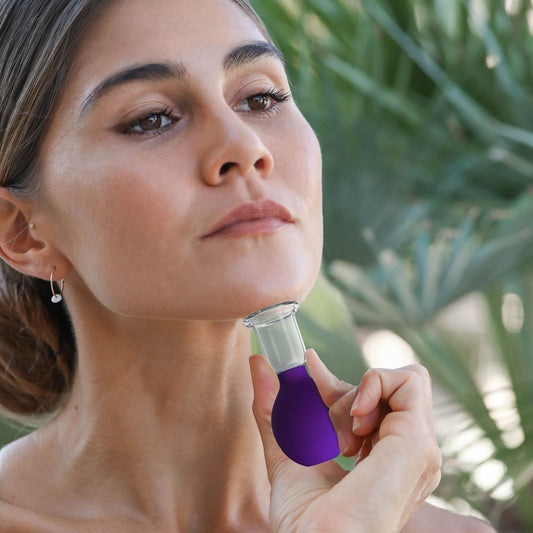 GLAM Chic Professional Face Cupping Set - Purple