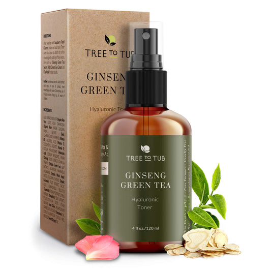 Calming Ginseng & Green Tea Toner for Sensitive Skin