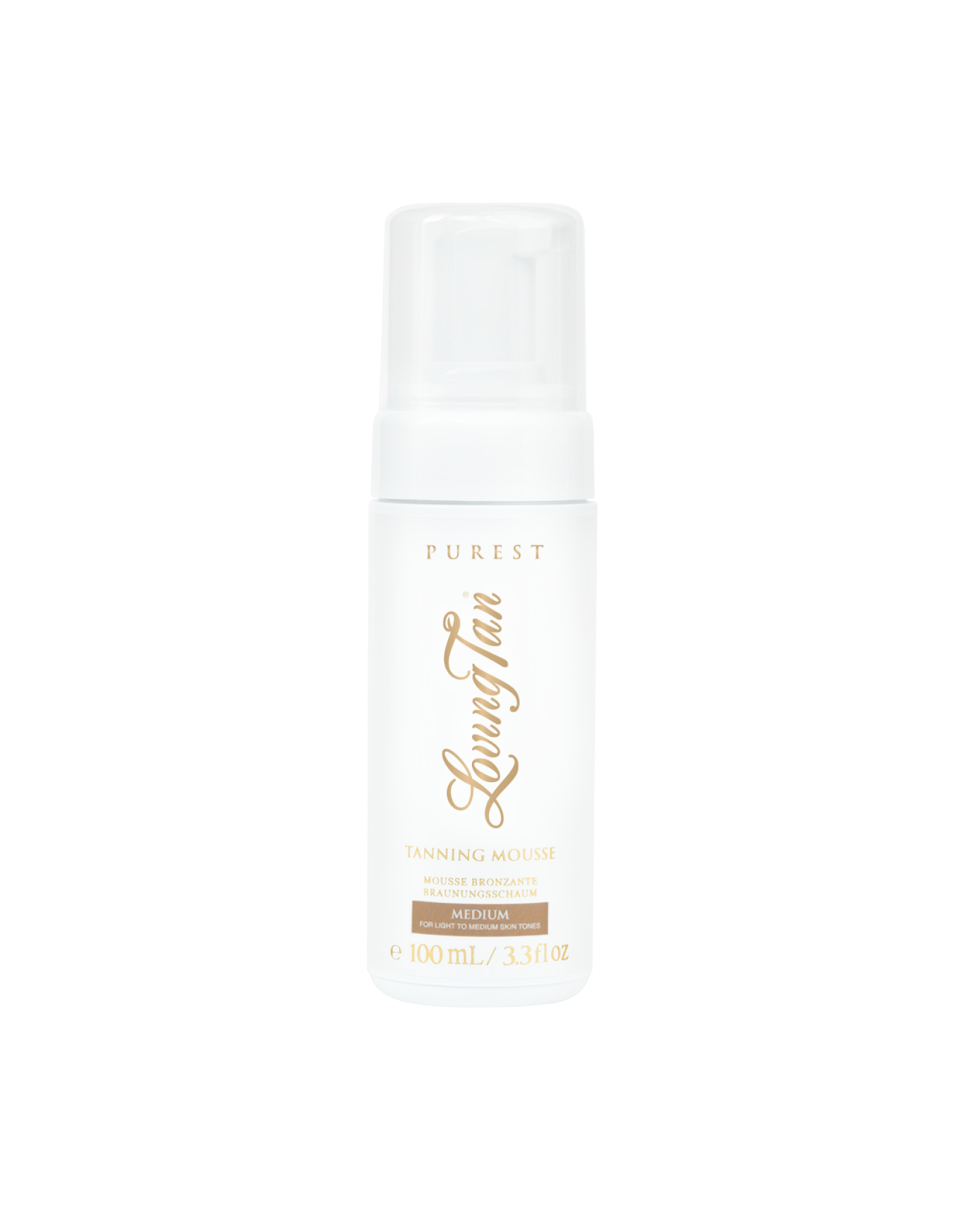 Loving Tan Purest Tanning Mousse Self Tanner Medium