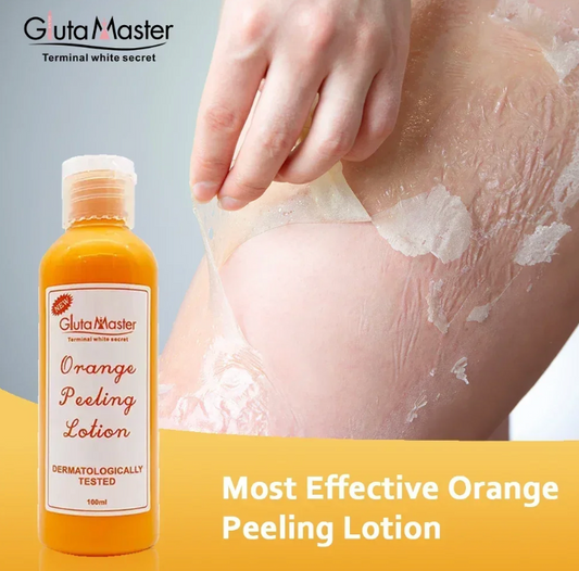 Orange Peeling Lotion 100ml Remove Body Dead Skin Exfoliating Whitening and Smoothing Body Skin Care Product Peeling Oil