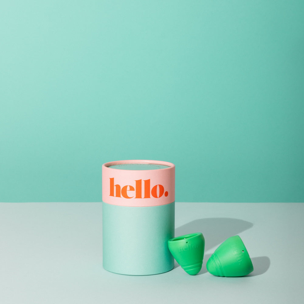 Hello Double Box Low Cervix Cup