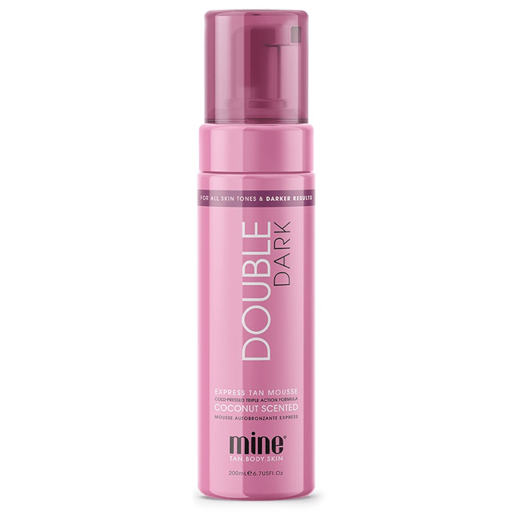 mineTan DOUBLE DARK Self Tan Mousse 200mL