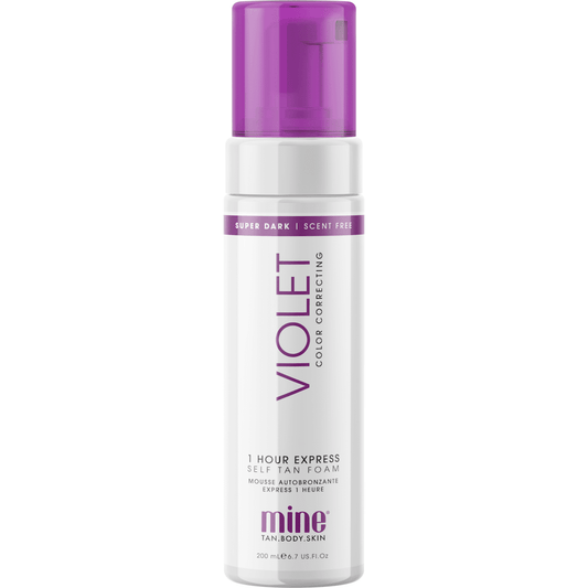 mineTan VIOLET Self Tan Foam 200mL