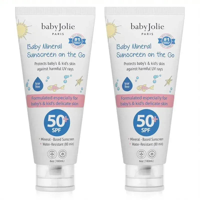 Baby Jolie - 2Pk Baby Mineral Sunscreen Bundle 6Oz