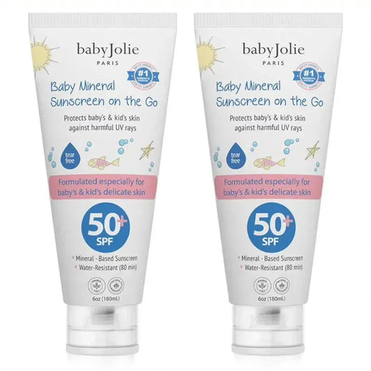 Baby Jolie - 2Pk Baby Mineral Sunscreen Bundle 6Oz