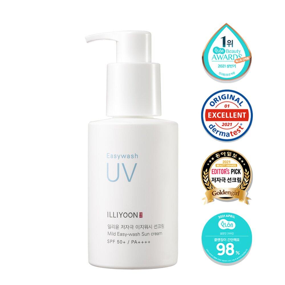ILLIYOON Mild Easy Wash Sun Cream 150mL