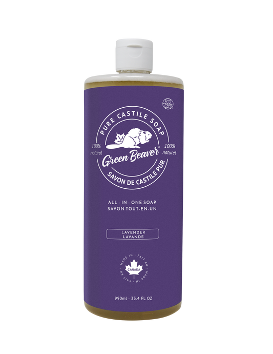 Green Beaver - Sunflower Liquid Soap - Lavender, 1L
