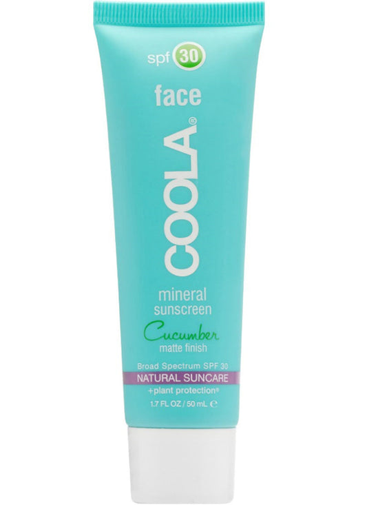 Coola Mineral Face SPF 30 Cucumber Matte Finish Moisturiser