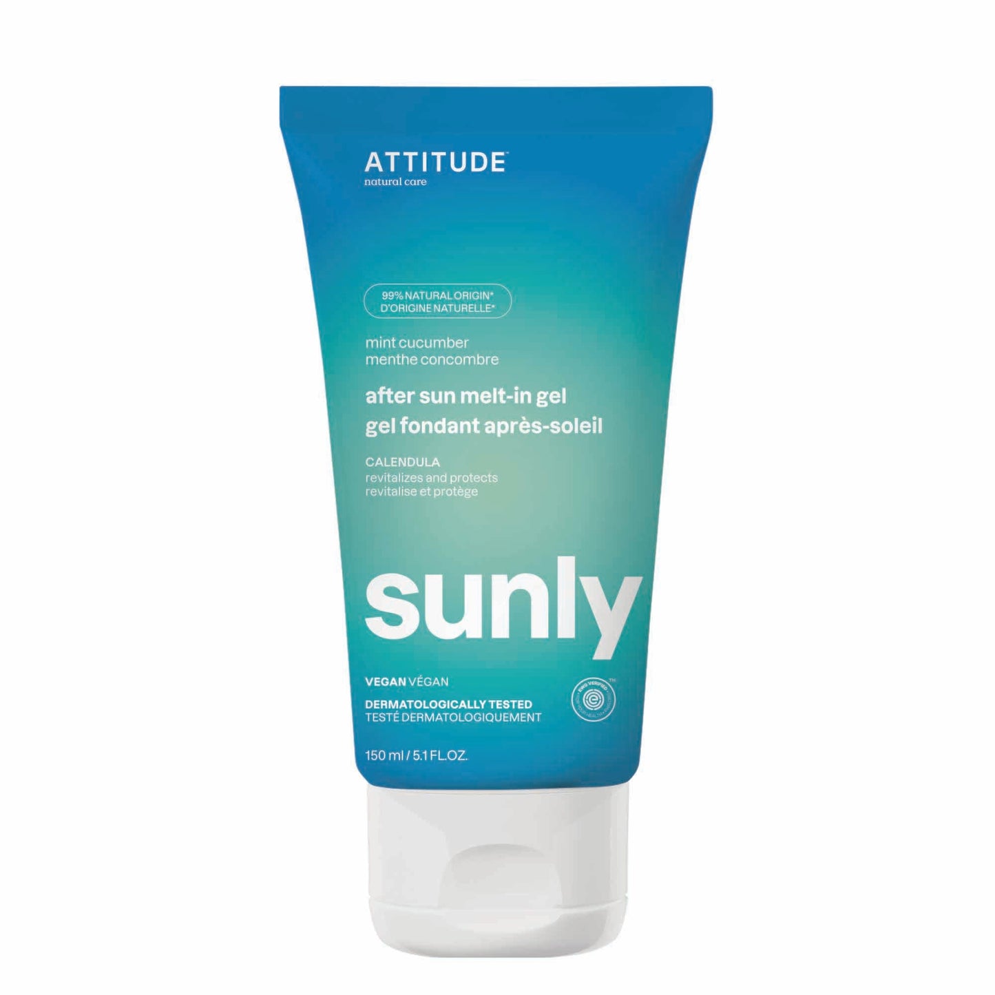 Attitude - Sunly After Sun Melt-in Gel, 150 g