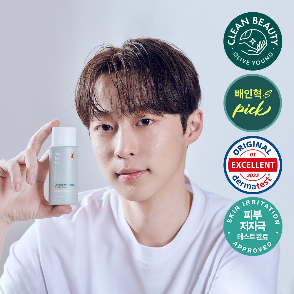 FLEEF Cica Aloe Mild Sun Gel 50mL