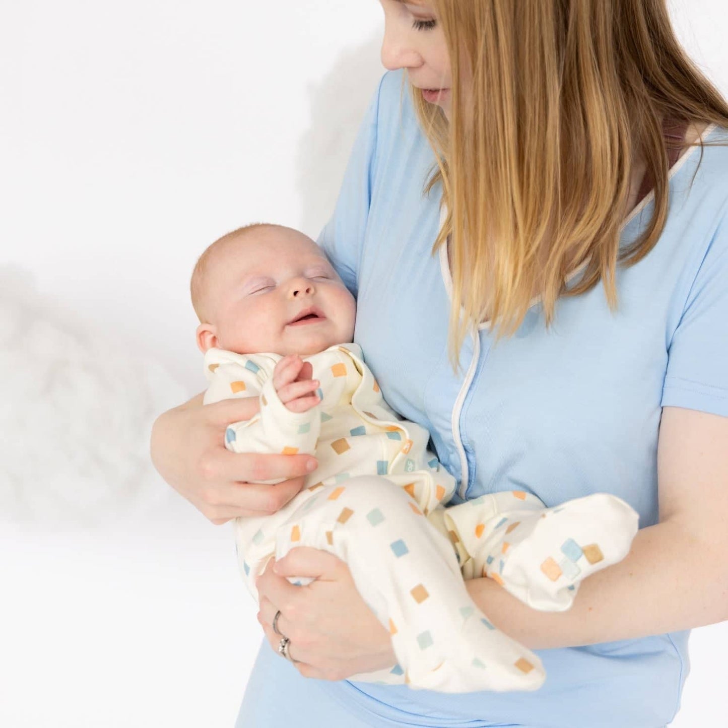 Magnetic Me Hip To Be Square Organic Cotton Magnetic Parent Favorite Footie