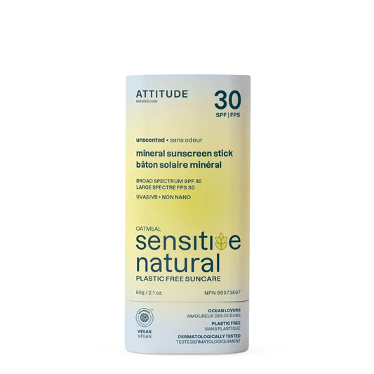 ATTITUDE | Mineral Sunscreen Stick For Sensitive Skin SPF 30