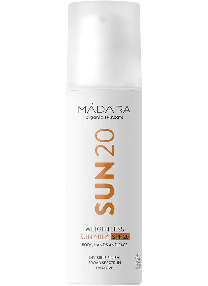 Madara Weightless Sun Milk SPF20