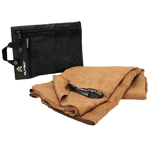 OutGo Microfiber Towel XL Mocha - GhillieSuitShop