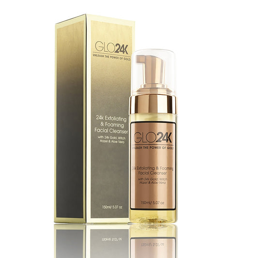 GLO24K 24K Exfoliating Foaming Cleanser