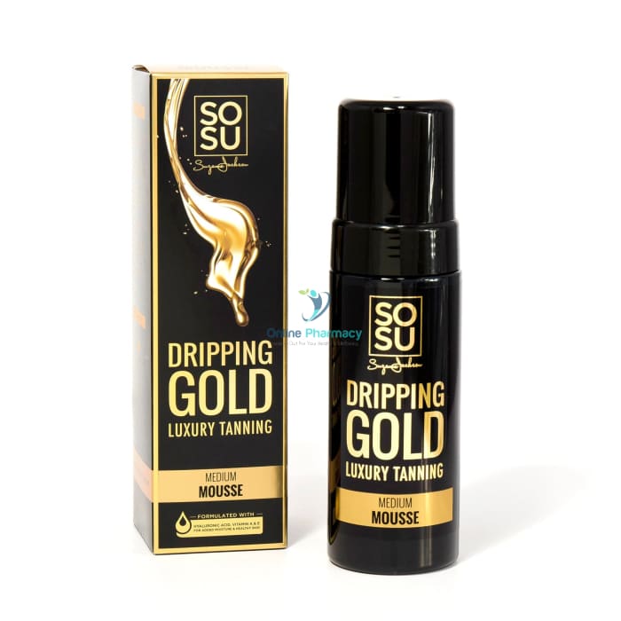 SOSU Dripping Gold  Luxury Tanning Mousse Medium - 150ml